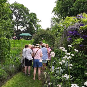 Herb Society Herb Walks and Stand at Congleton Bath House and Physic Garden Heritage Open Day